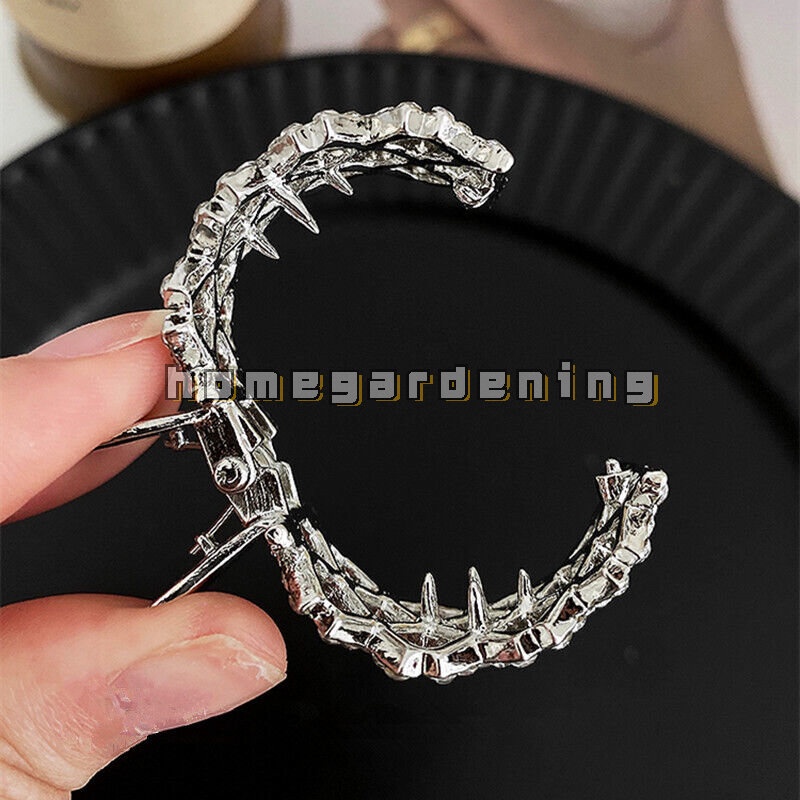 Kẹp Tóc Càng Cua Đính Đá Ngọc Trai Cho Nữ