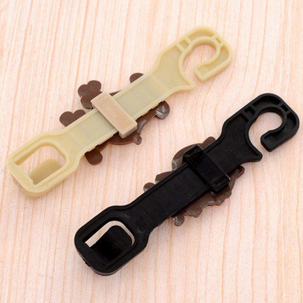 Set 2 móc treo đồ MMULCK gắn phía sau ghế xe hơi thiết kế hoạt hình dễ thương thông dụng