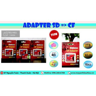Adapter chuyển thẻ Sd thành CF
