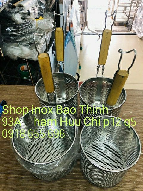 Vợt trụng xương( trụng hủ tiếu) inox đủ size