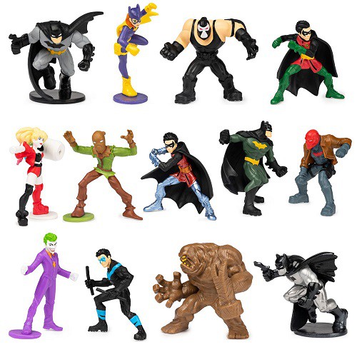 ĐỒ CHƠI CHÍNH HÃNG SƯU TẬP - SIÊU ANH HÙNG BATMAN BÍ ẨN - MINI FIGURE BATMAN