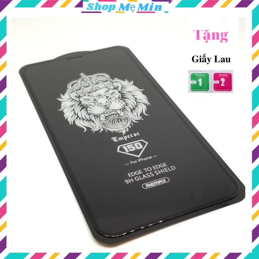 Cường lực iphone Remax 15D  full màn,ip 6/6plus/6s/6s plus/6/7/7plus/8/8plus/x/xs/xs max/11/11 pro/11promax