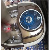 Máy Mát Xa Chân - Máy Ngâm Chân Cao Cấp - Có Kèm Máy Tạo Bọt Khí Và Đen Hồng Ngoại