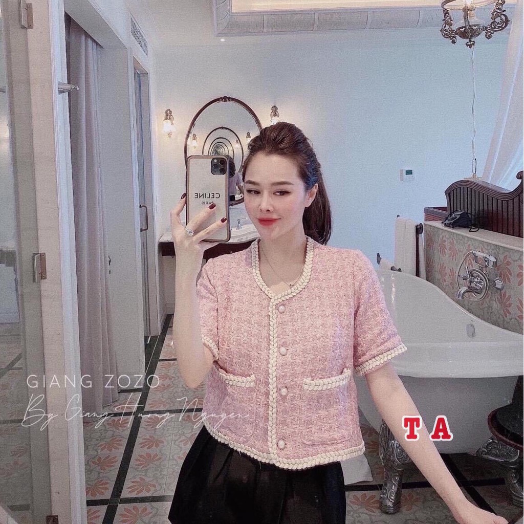 ÁO DẠ LỬNG HỒNG NHẸ CỰC XINH NỮ