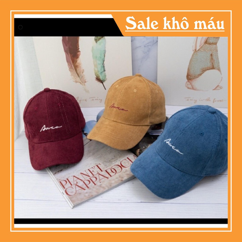 NÓN KẾT NỈ NHUNG GÂN NAM NỮ - NhímStore275