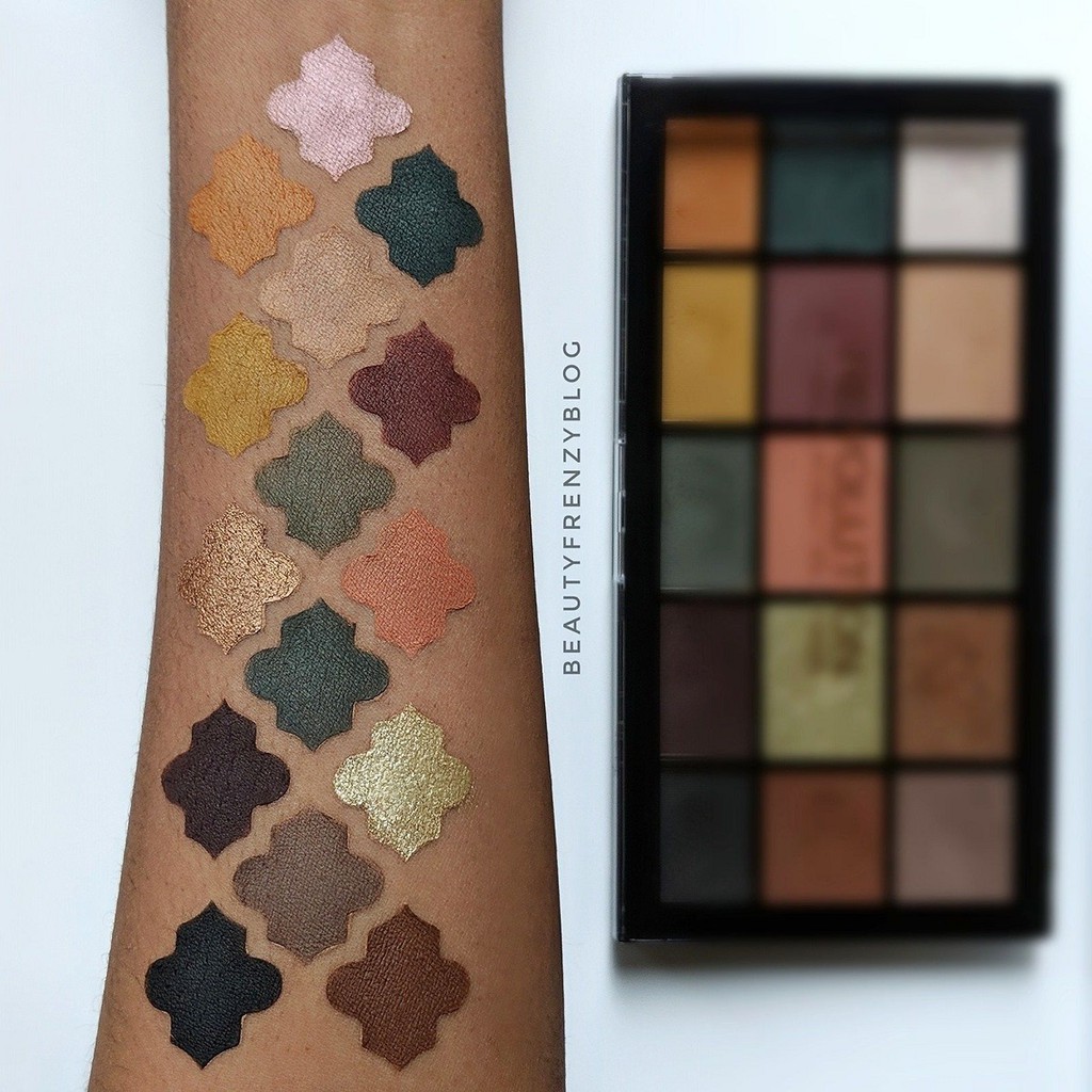 Bảng Phấn Mắt 15 Ô Makeup Revolution London Reloaded Palettes