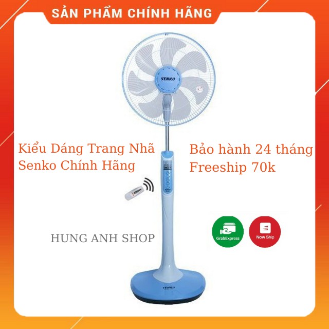 [Freeship 70k] Quạt Cây Điều Khiển SENKO DR1608 Mạnh Mẽ, Kiểu Dáng Sang Trọng, Bảo Hành Chính Hãng 24 tháng.