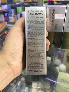XỊT TÓC DƯỢC LIỆU THÁI DƯƠNG