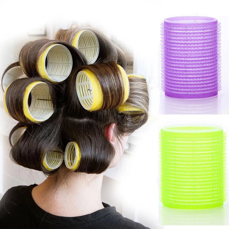 Lô Cuốn Tóc Tự Kẹp Tạo Kiểu DIY Tiện Dụng