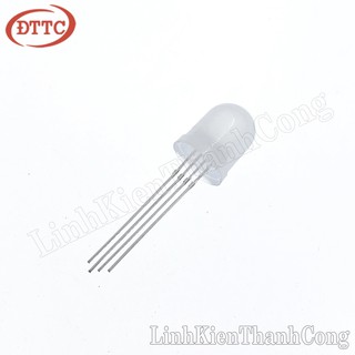 Bộ 10 Chiếc LED F10 10mm RGB Đục (Anot Chung)