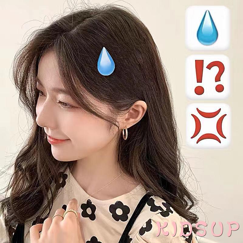 Kẹp tóc hình mặt cười dễ thương cho bé gái