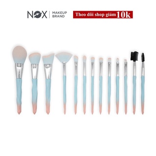 Bộ 13 Cọ Trang Điểm NOX Đánh Phấn Mắt / Phấn Nền Tiện Lợi