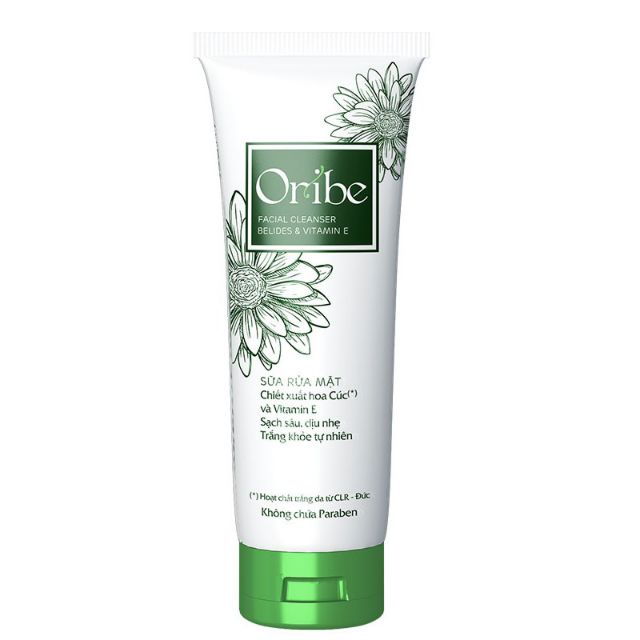 Sữa Rửa Mặt Dưỡng Ẩm, Làm Sạch Sâu Chiết Xuất Hoa Cúc Oribe Facial Cleanser 50g