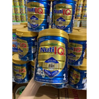 Sữa bột Nuti IQ Gold 1 lon 900g ( Mẫu mới)