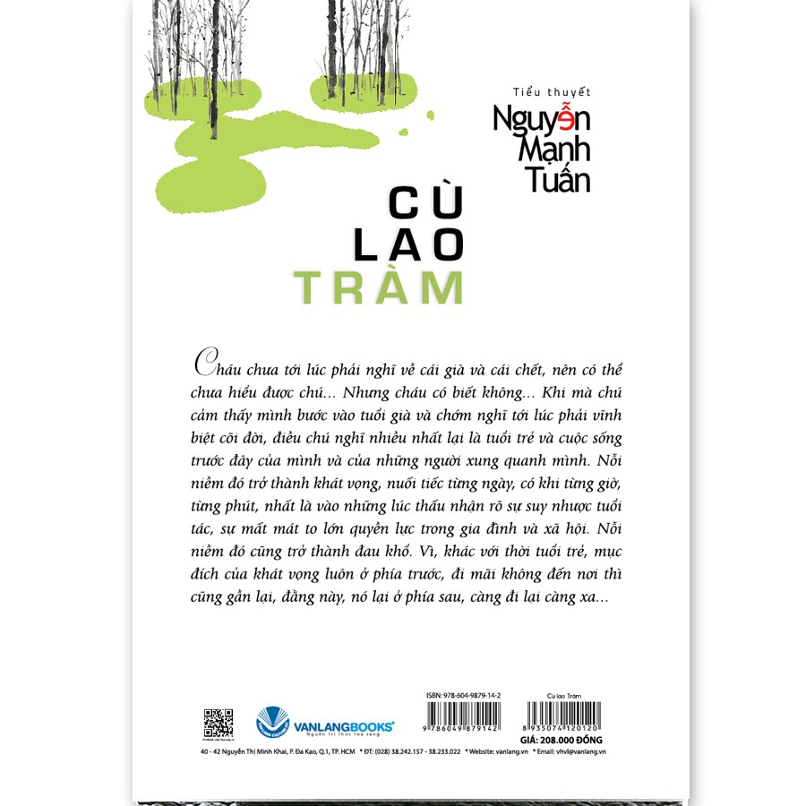 Sách Cù Lao Tràm - Tác giả: Nguyễn Mạnh Tuấn - VLG