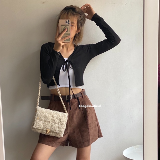 [Mã WASKT304 giảm 15% tối đa 30K đơn 99K] CROP CARDI KÈM TUBE MẶC TRONG | BigBuy360 - bigbuy360.vn