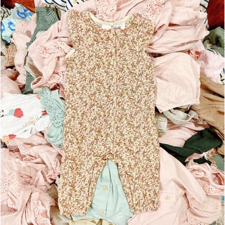 JUMSUIT HM SIZE 3y,4y, BODY HM HOA NHÍ, SÁT NÁCH CHO BÉ GÁI