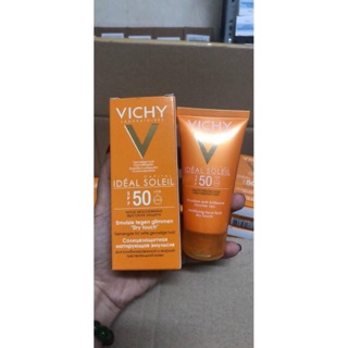 Kem chống nắng Vichy Ideal Soleil SPF 50 dành cho da hỗn hợp, da dầu nhạy cảm