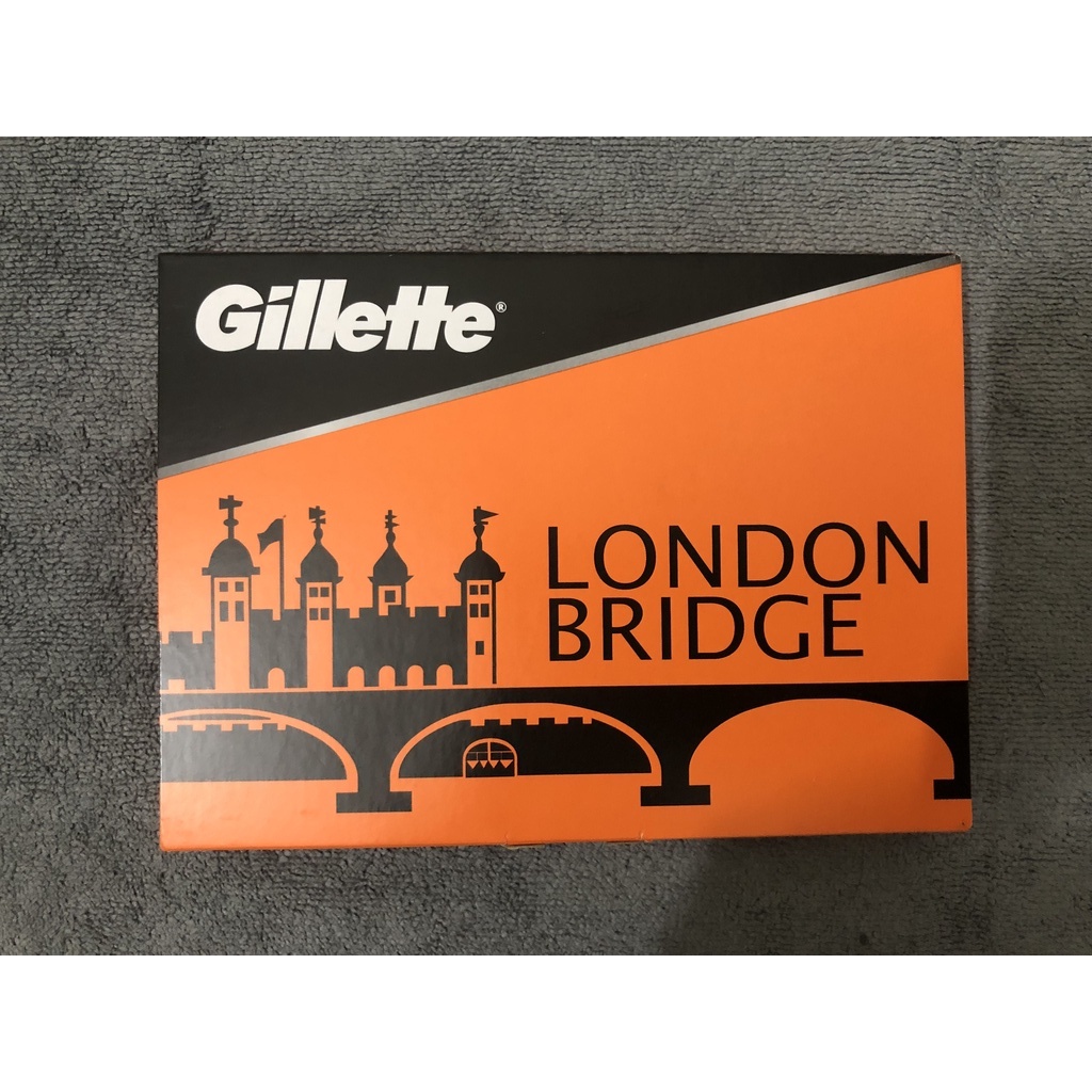 Hộp 100 Lưỡi Lam Gillette London Bridge ( Cam ) Siêu Bén Dành Cho Barbershop ,Spa.100 Cái / Hộp ( 10 hộp nhỏ )