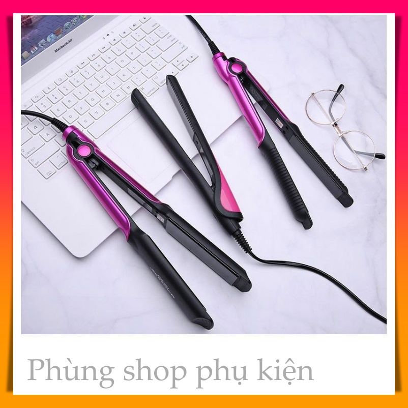 Máy Duỗi Tóc, Uốn Tóc,Tạo Kiểu Tóc Chỉnh Nhiệt Cao Cấp Công Suất 35/45W