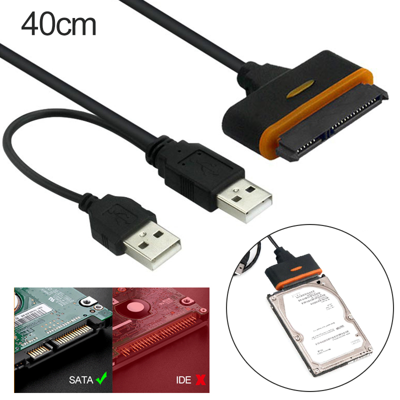 Cáp Chuyển Đổi Sata Sang Usb 2.0 Sdd Cho Ổ Cứng 2.5 Hdd
