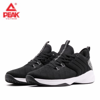 Giày bóng rổ peak basketball ultra light e91081a – đen trắng