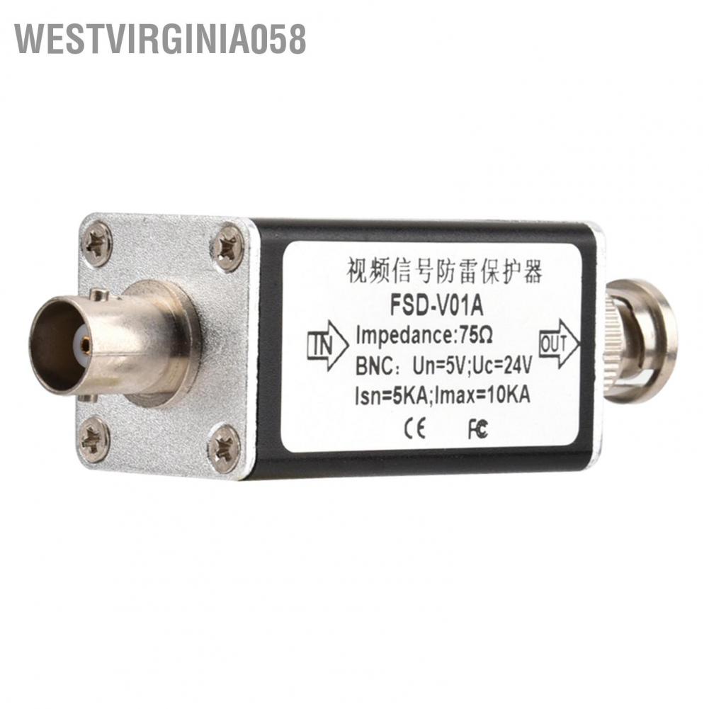 Westvirginia058 CCTV Video BNC Surge Protector Analog Camera Thunder Lightning Arrester Protection Device 24V