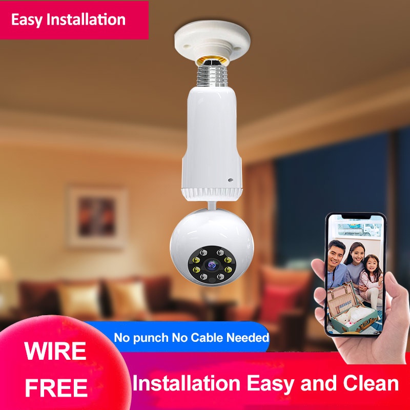 Camera An Ninh Xoay 360 Độ 2mp Kết Nối Wifi