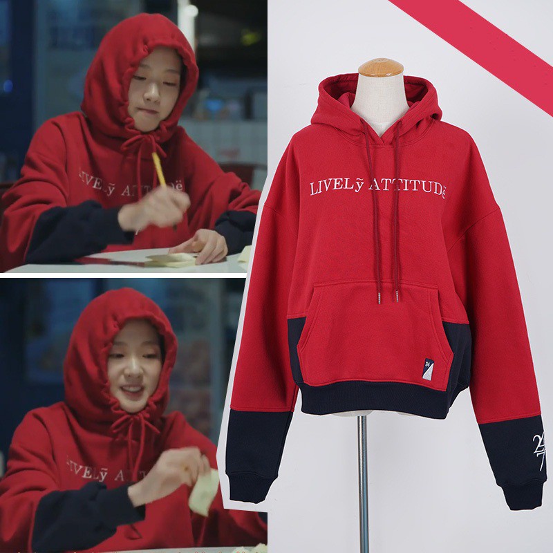 ẢNH THẬT ÁO HOODIE GOBLIN YÊU TINH ĐỎ