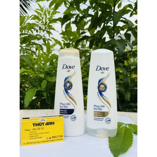 Dầu Gội Và Dầu Xả Dove 325gPhục Hồi Hư Tổn