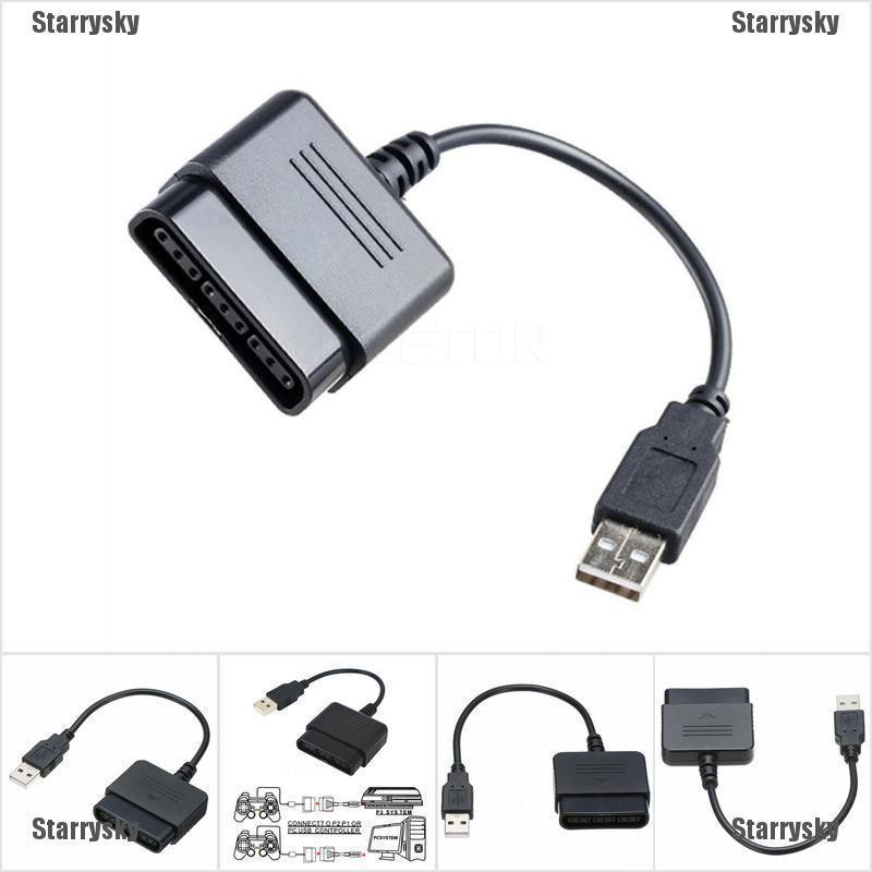 Dây cáp chuyển đổi cần điều khiển cổng USB cho PlayStation PS2 sang PS3 PC