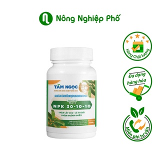 Phân bón lá npk 30-10-10 + te - tám ngọc - lọ 100g
