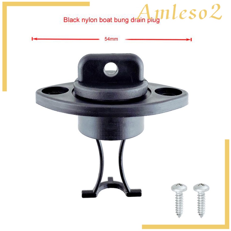 Set 2 Nút Chặn Lỗ Thoát Nước Kèm Ốc Vít 1 "/ 25mm Cho Tàu Thuyền | BigBuy360 - bigbuy360.vn