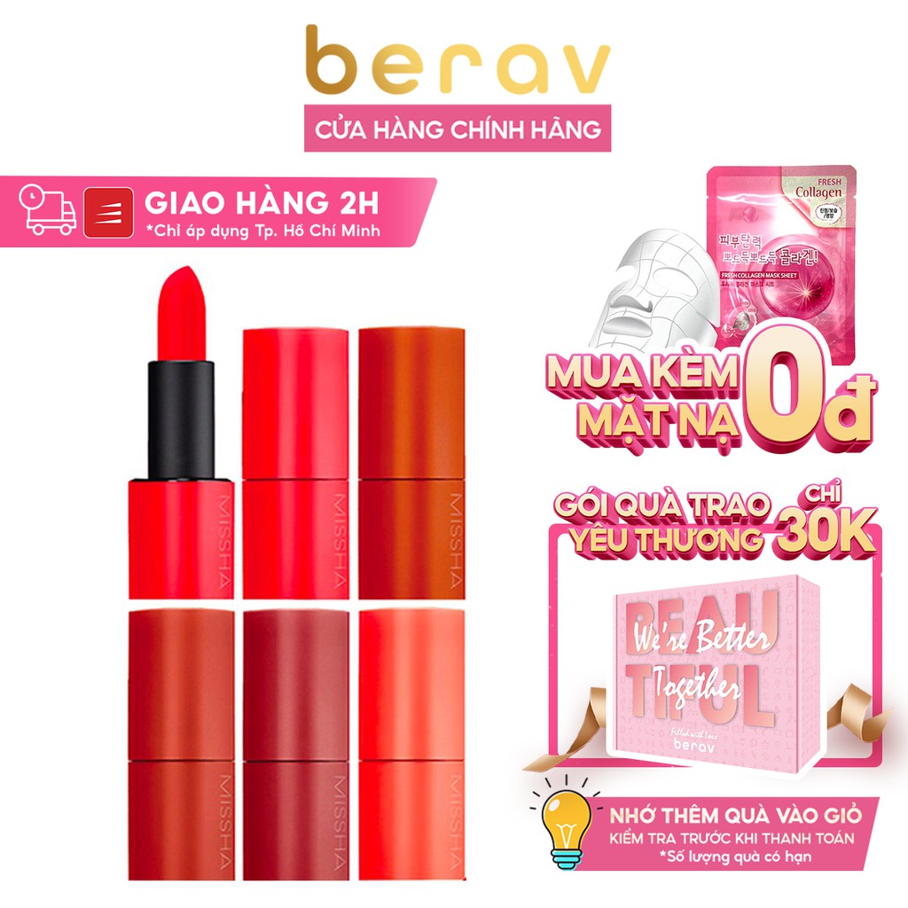 Son Lì MISSHA Dare Rouge Version 2 3.5g