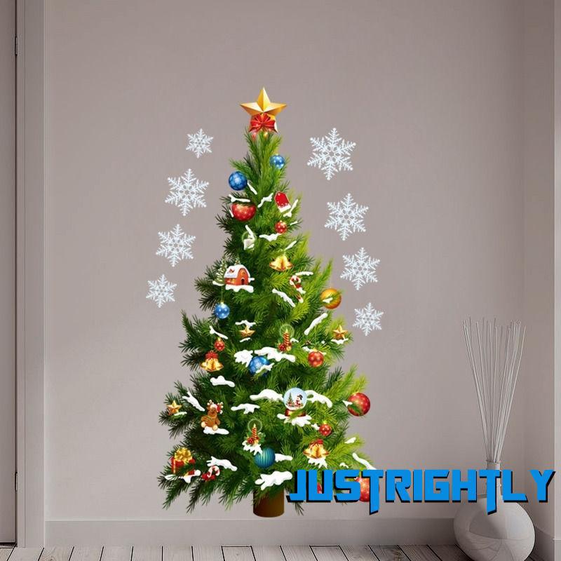 Decal Dán Tường Hình Cây Thông Noel
