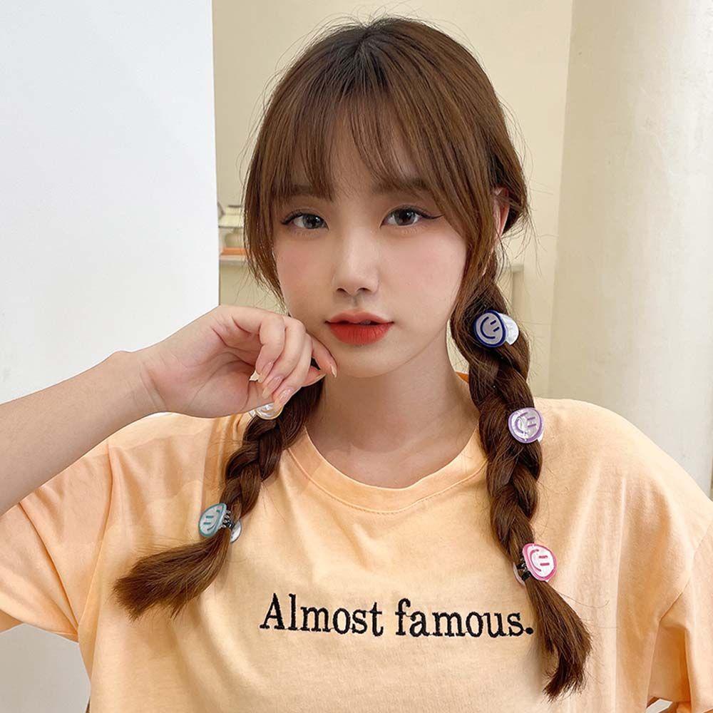 TWINKLE Kẹp TóC HìNh MặT CườI Dễ Thương Cho Nữ