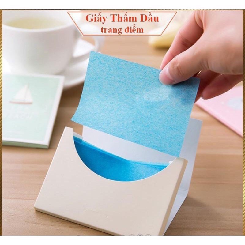 Giấy thấm dầu 50 TỜ nội địa Trung phù hợp mọi loại da