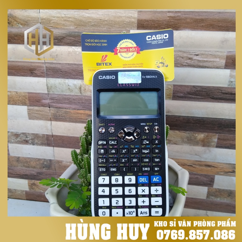 [Máy tính Casio FX 580VN X Hàng chính hãng bảo hành 7 năm casio 580vnx(giá tại kho)