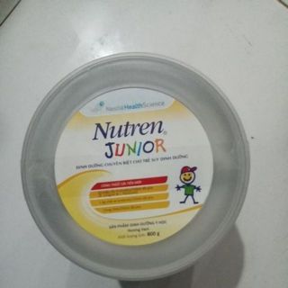 (100% chính hãng) Bộ 2 sữa bột Nutren Junior 800g