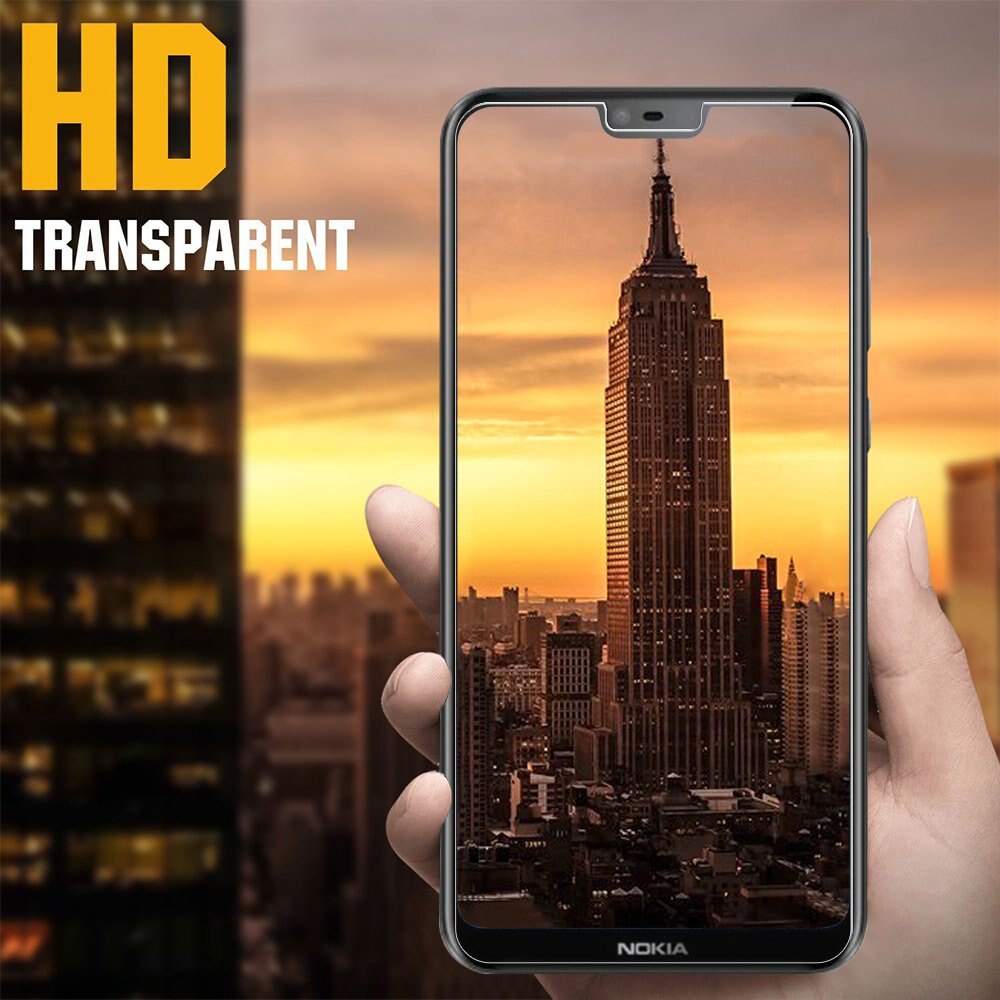 [Ảnh Thật] Kính CL NOKIA 6.1 Plus/ X6 Cường Lực 2.5D Không FULL 9H-0.26mm