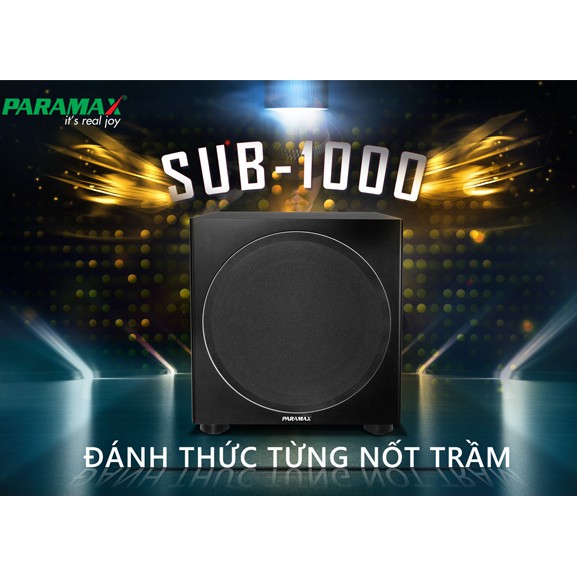 Súp điện Loa Paramax SUB-1000 New
