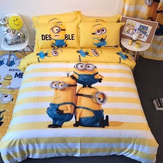 Bộ chăn ga gối cotton lụa Disney