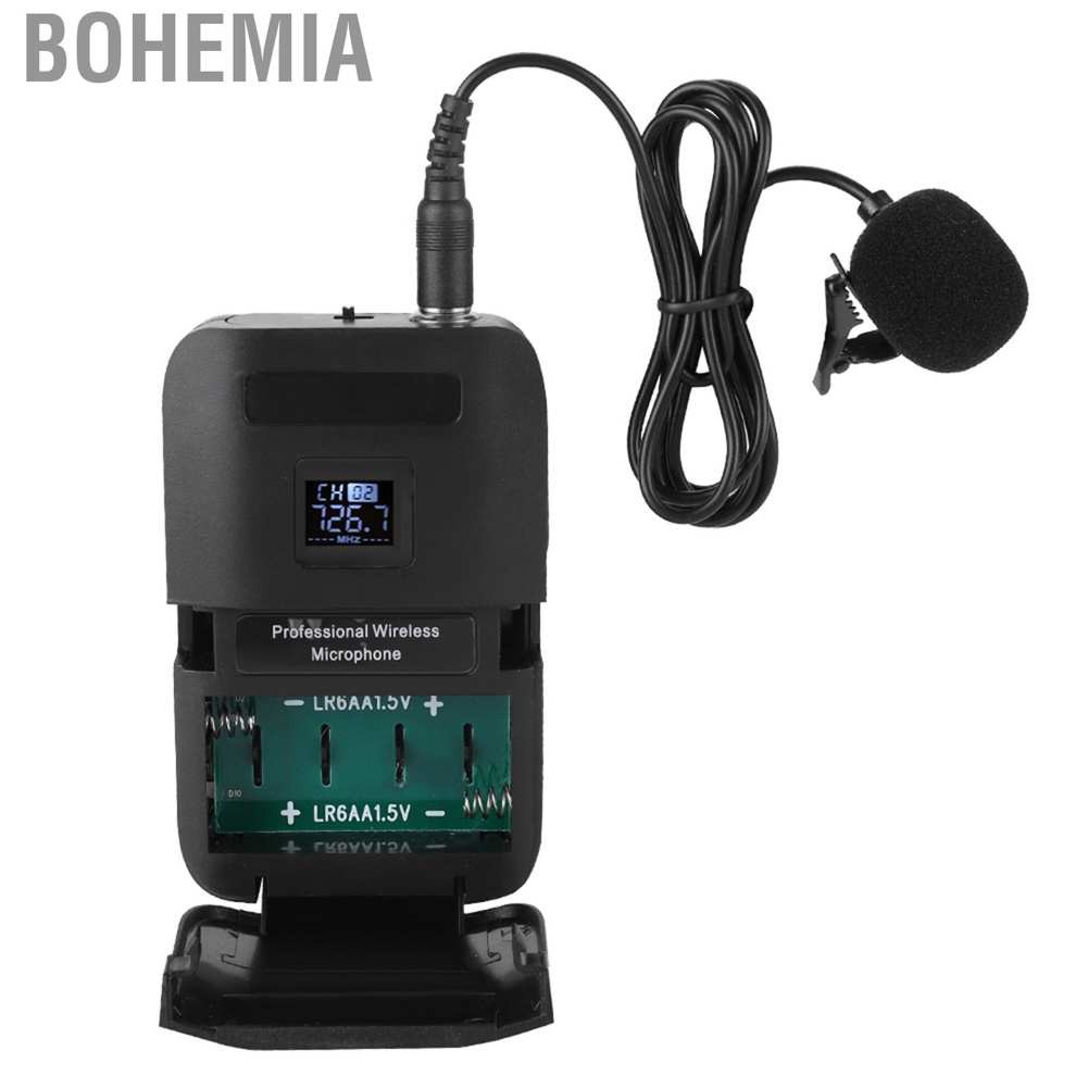 Micro Cài Áo Kết Nối Không Dây Vhf Mic Phong Cách Bohemia