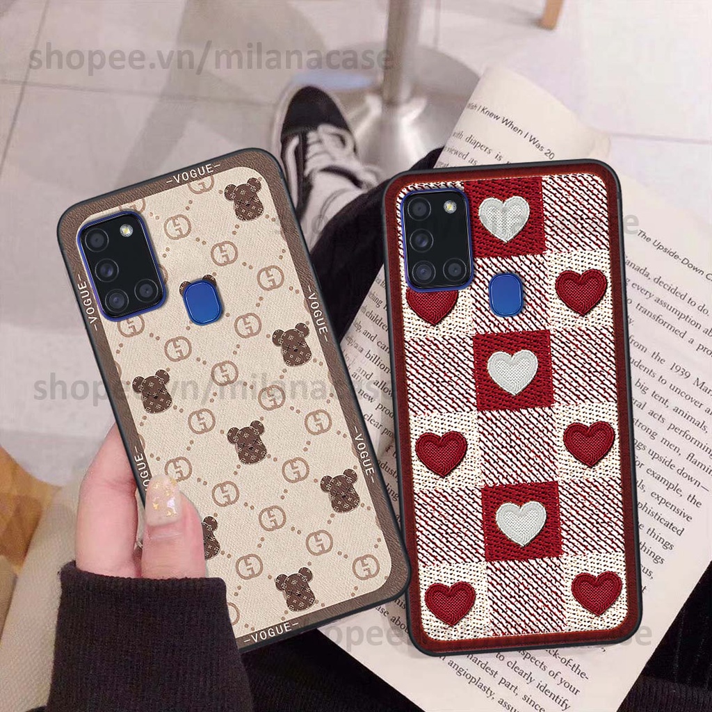 Ốp Samsung A21s hình trái tim be love tình yêu siêu đẹp, cá tính, thời trang