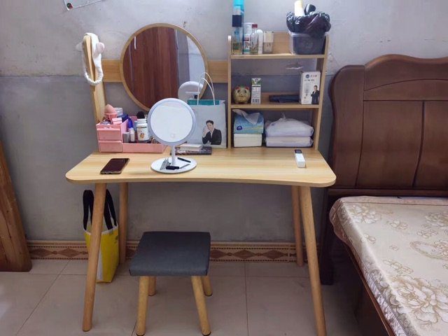 BÀN TRANG ĐIỂM PHONG CÁCH HIỆN ĐẠI (Tặng Kèm Ghế) | BigBuy360 - bigbuy360.vn