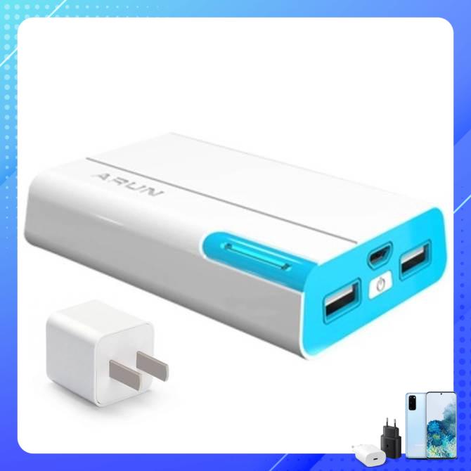 sạc dự phòng arun 8400mAh - SDP84 TẶNG CÓC SẠC
