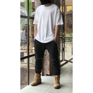 Áo thun Unisex  Basic Tee phông trơn nam nữ dáng rộng