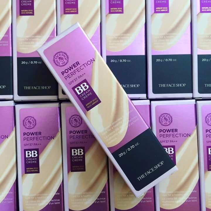 KEM NỀN BB CREAM POWER PERFECTION SPF37/ PA++ THE FACE SHOP ( 3 IN 1)