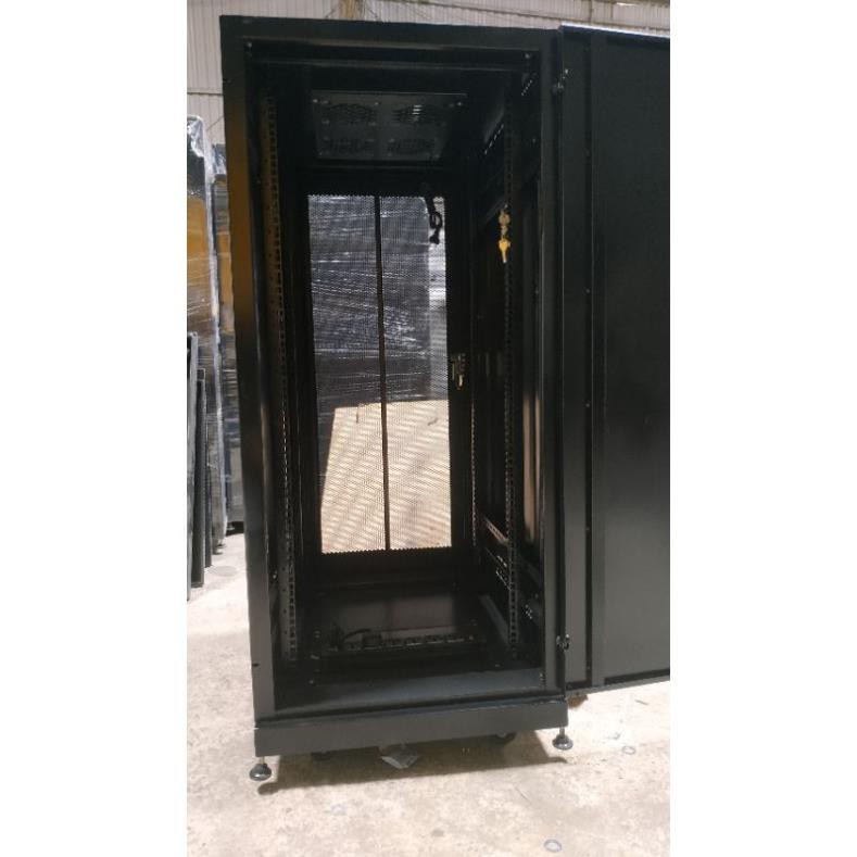 Tủ mạng 27U sâu 800 - tủ rack sơn tĩnh điện