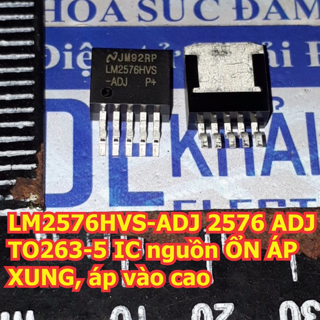 2 con LM2576HVS-ADJ 2576 ADJ TO263-5 IC nguồn ỔN ÁP XUNG, áp vào cao kde5983